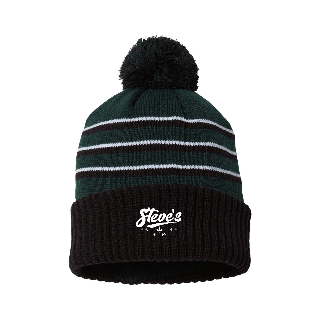 Pom Beanie - Steve's Hemp