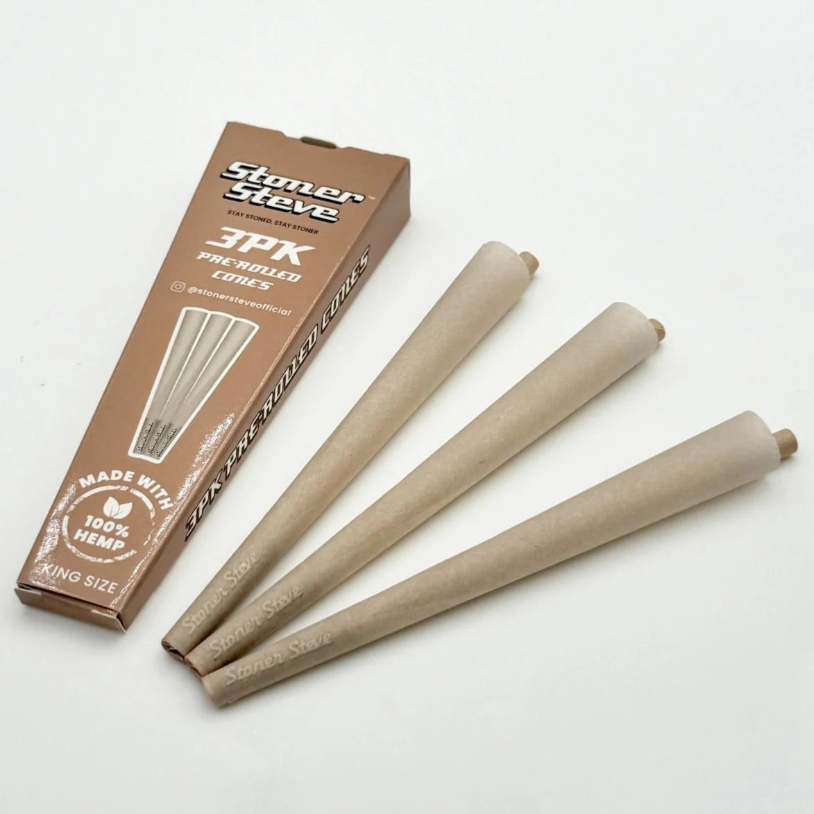 Stoner Steve 3-Pack King Size Cones