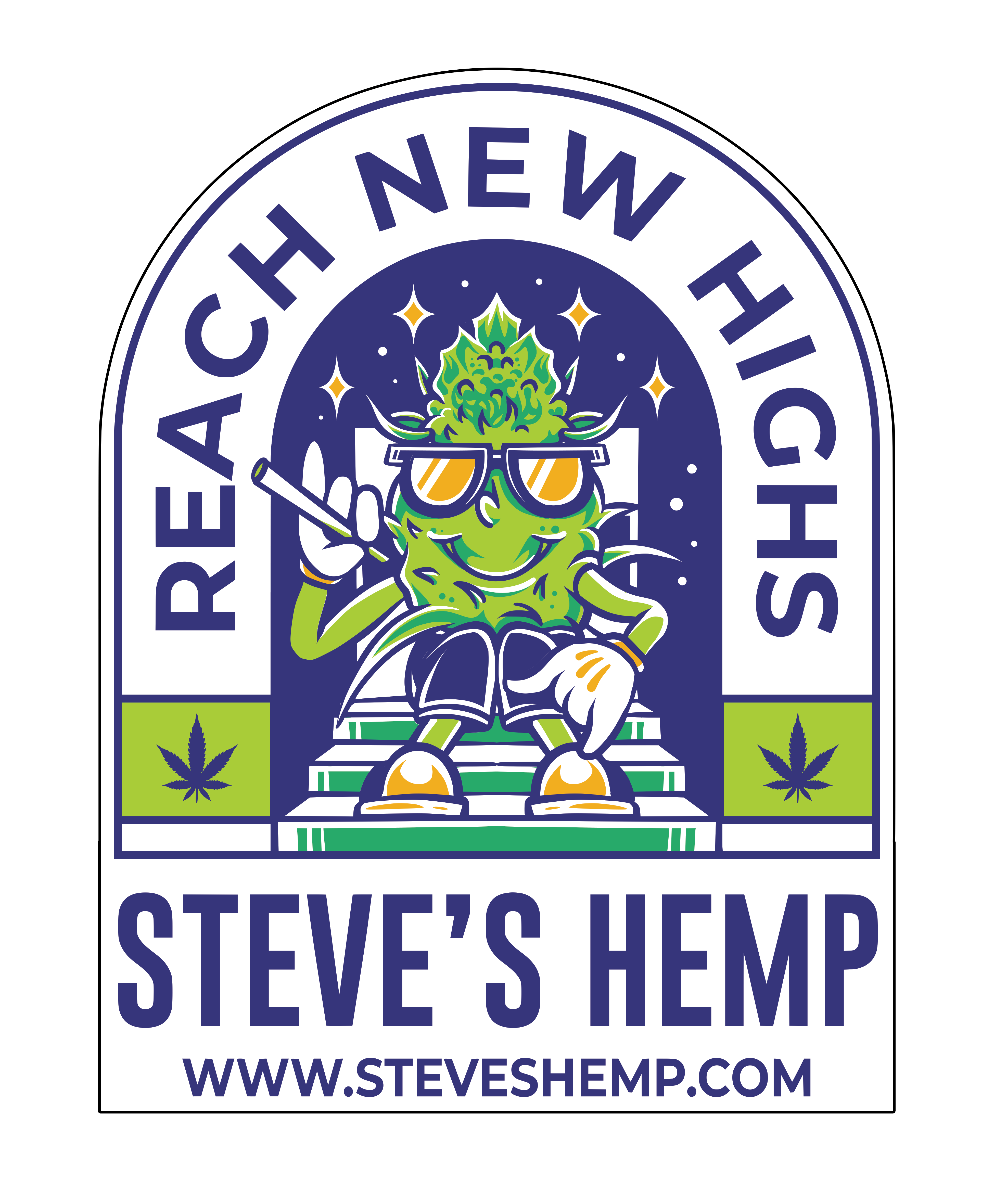 Stickers - Steve's Hemp