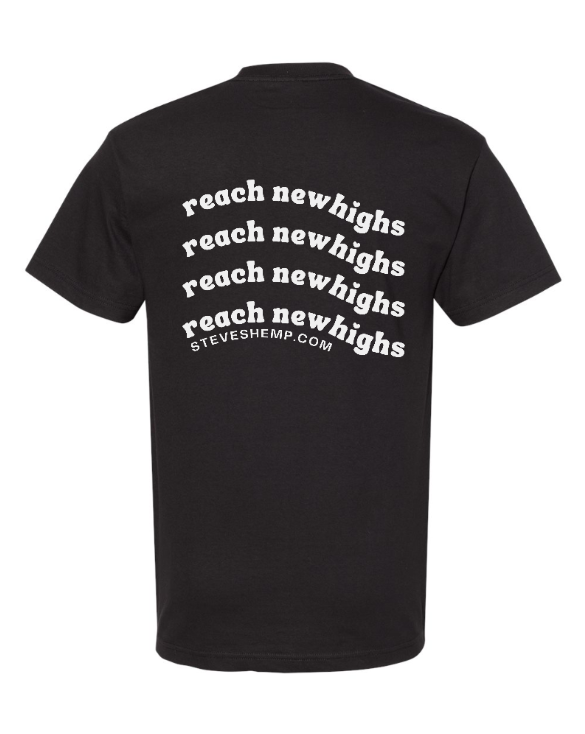 Reach New Highs Wave Shirt - Steve's Hemp