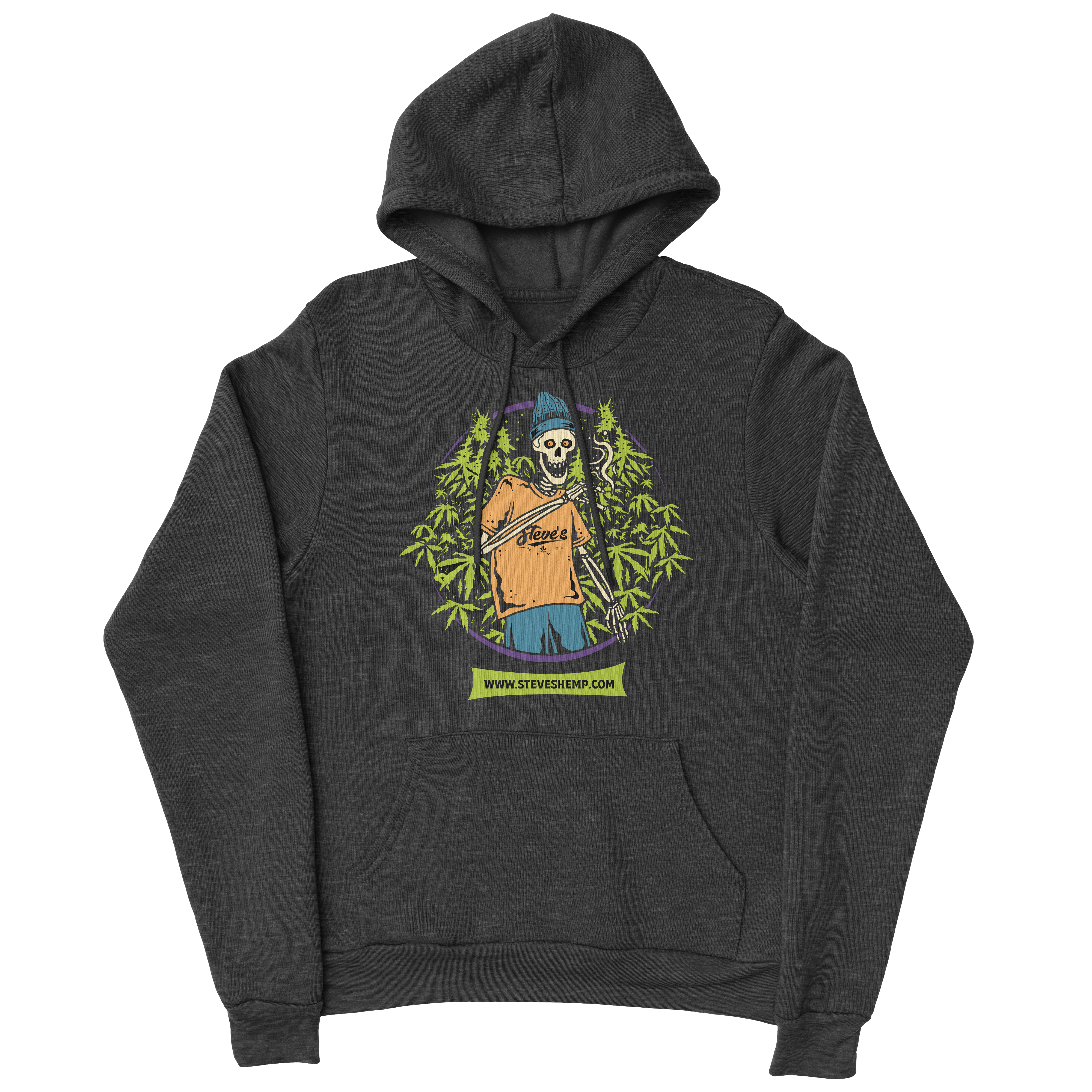 Skeleton Hoodie - Steve's Hemp