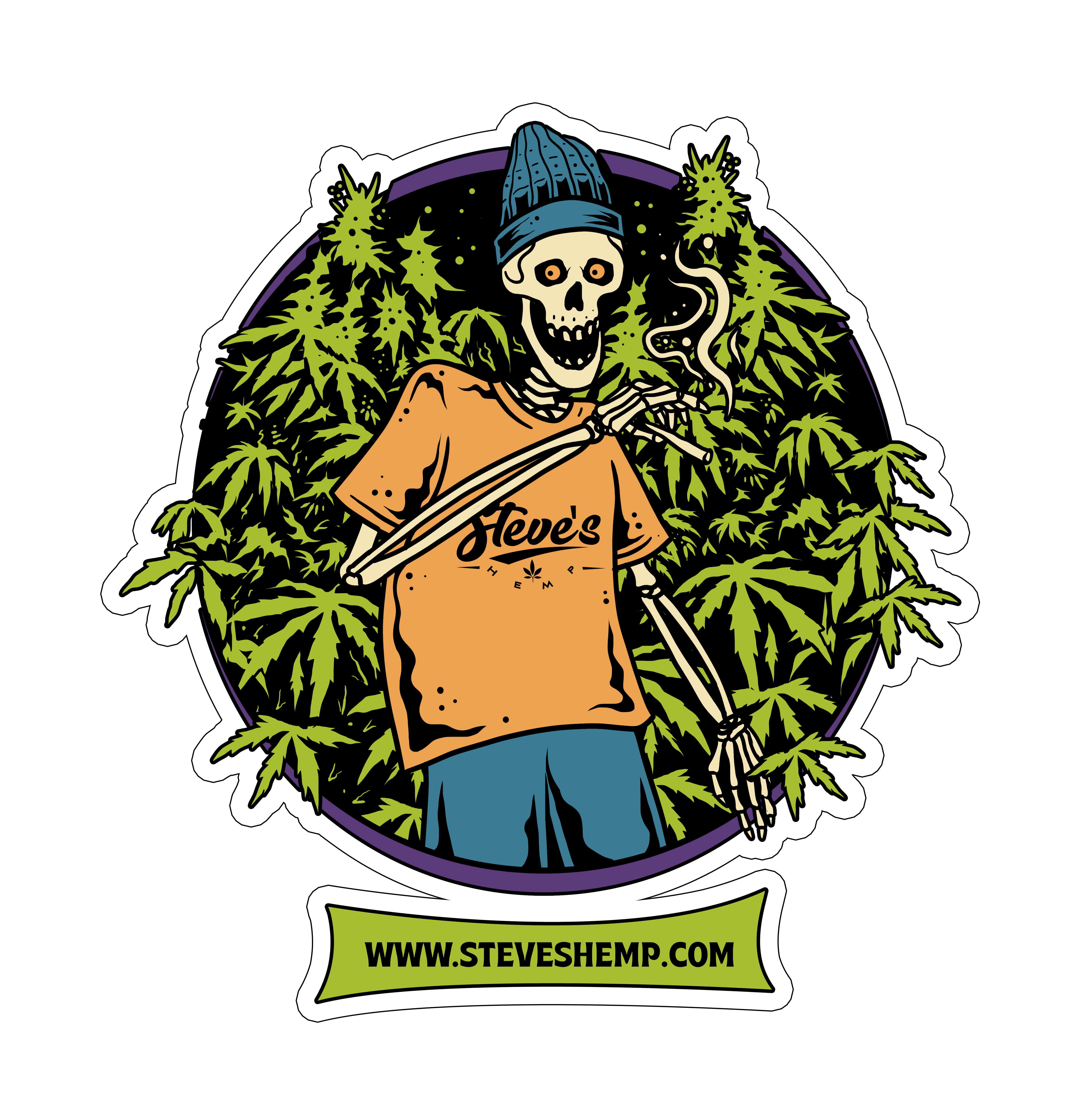 Stickers - Steve's Hemp