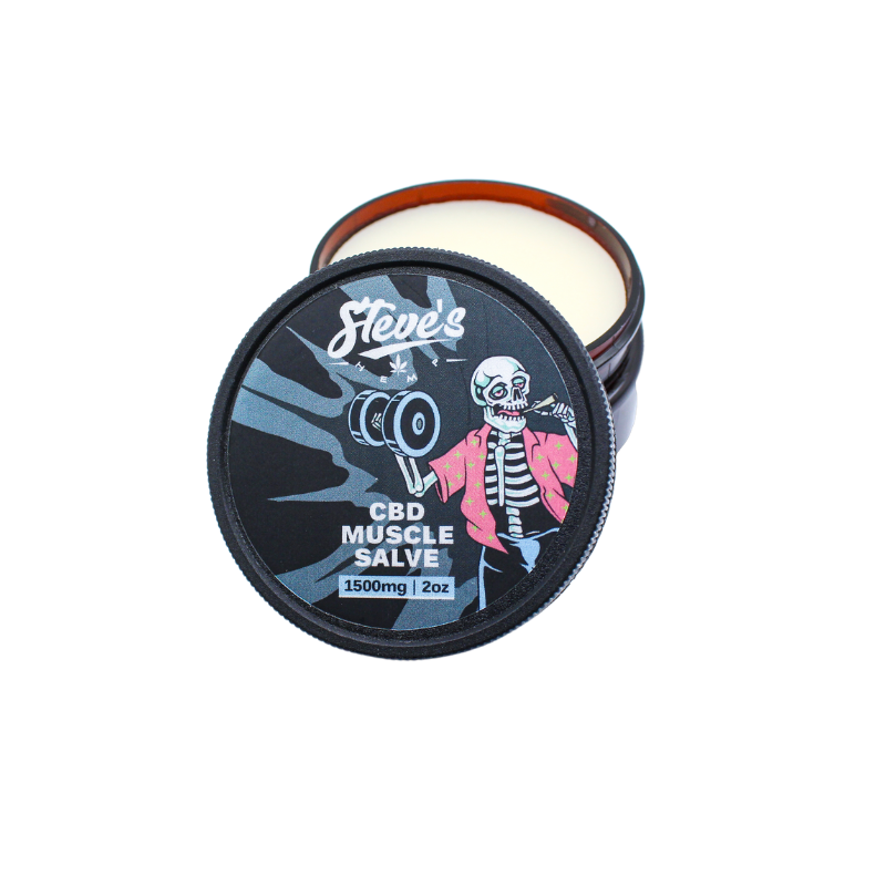 CBD Muscle Salve - Steve's Hemp | Wisconsin Hemp Products