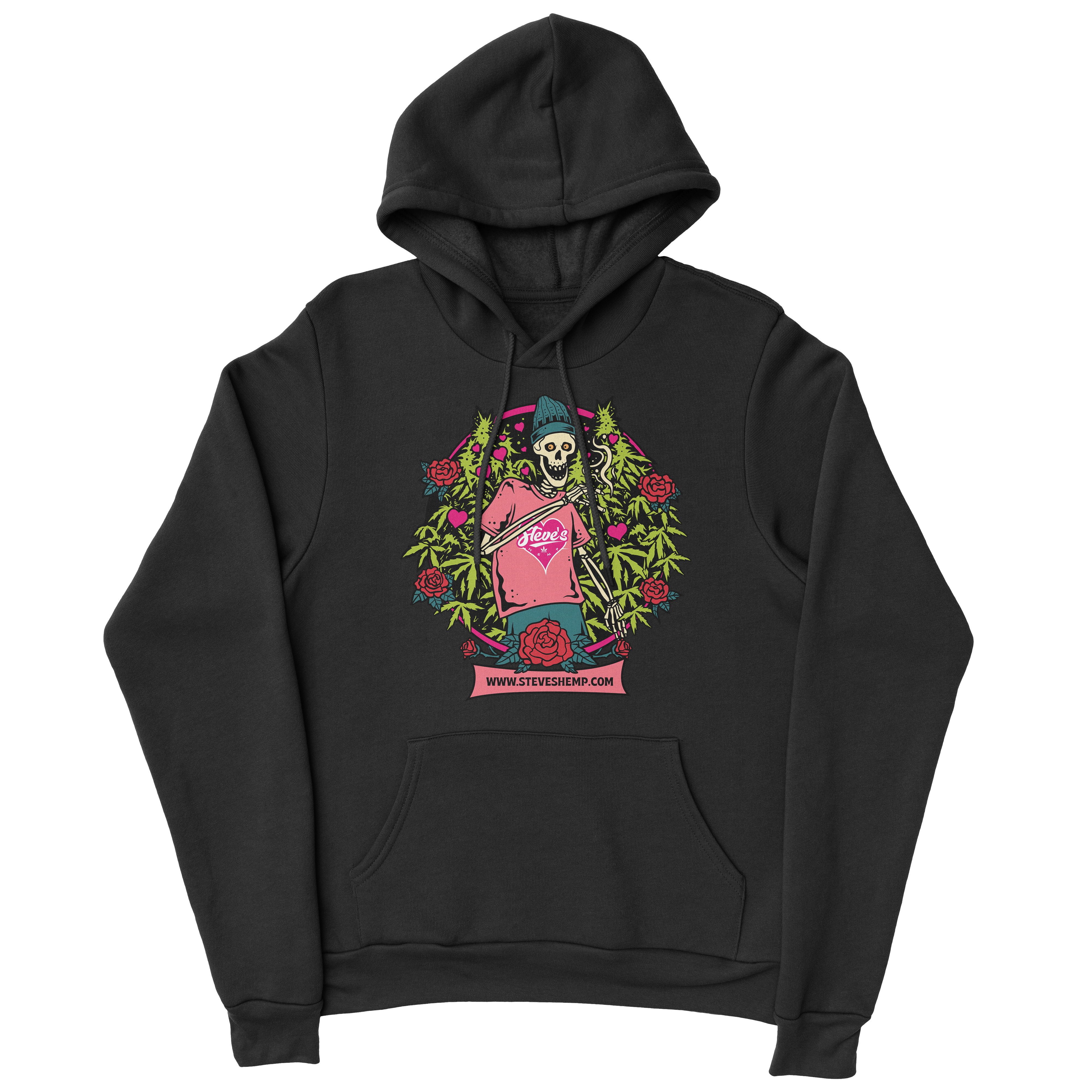 Valentine Skeleton Hoodie - Steve's Hemp