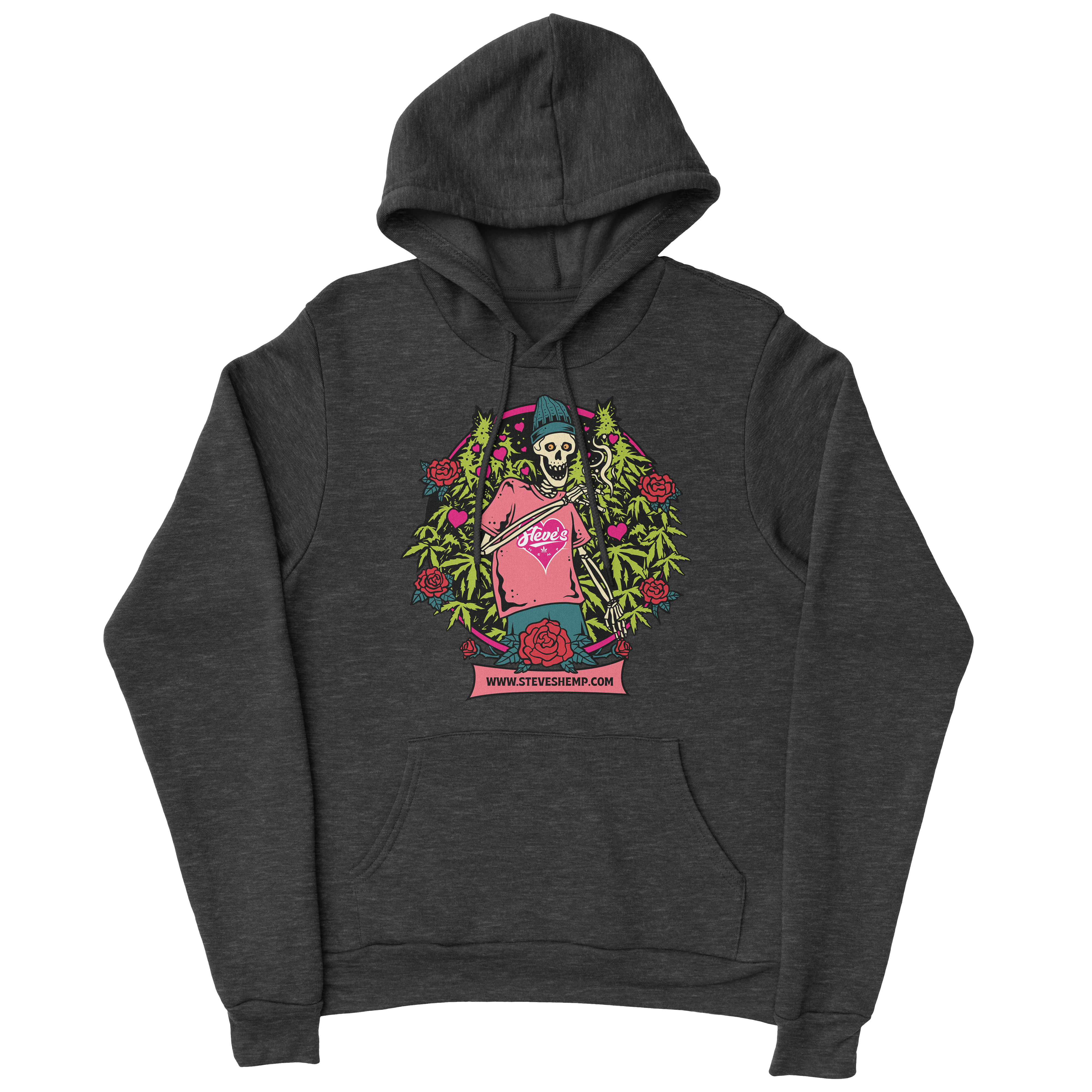 Valentine Skeleton Hoodie - Steve's Hemp