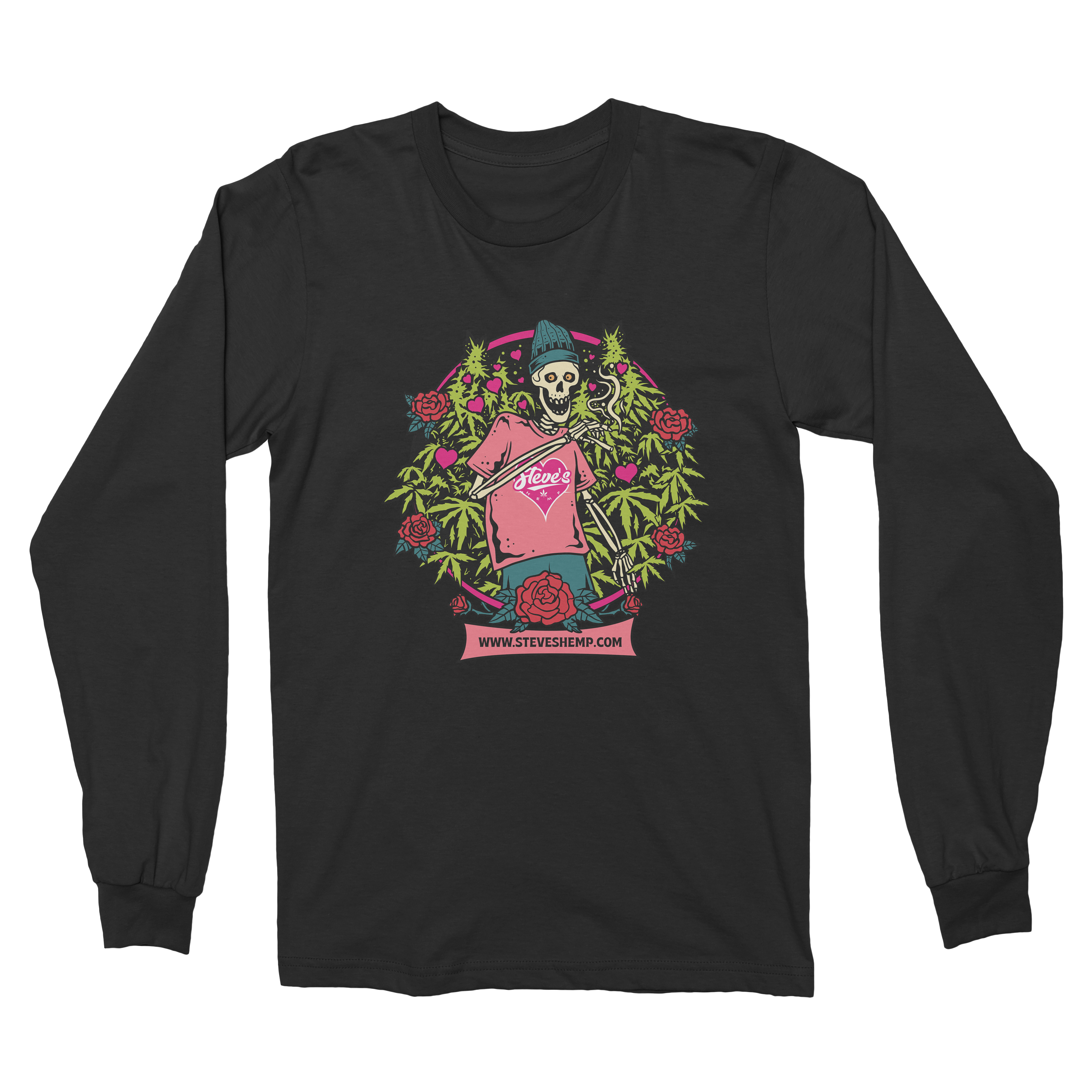 Valentine Skeleton Crewneck - Steve's Hemp