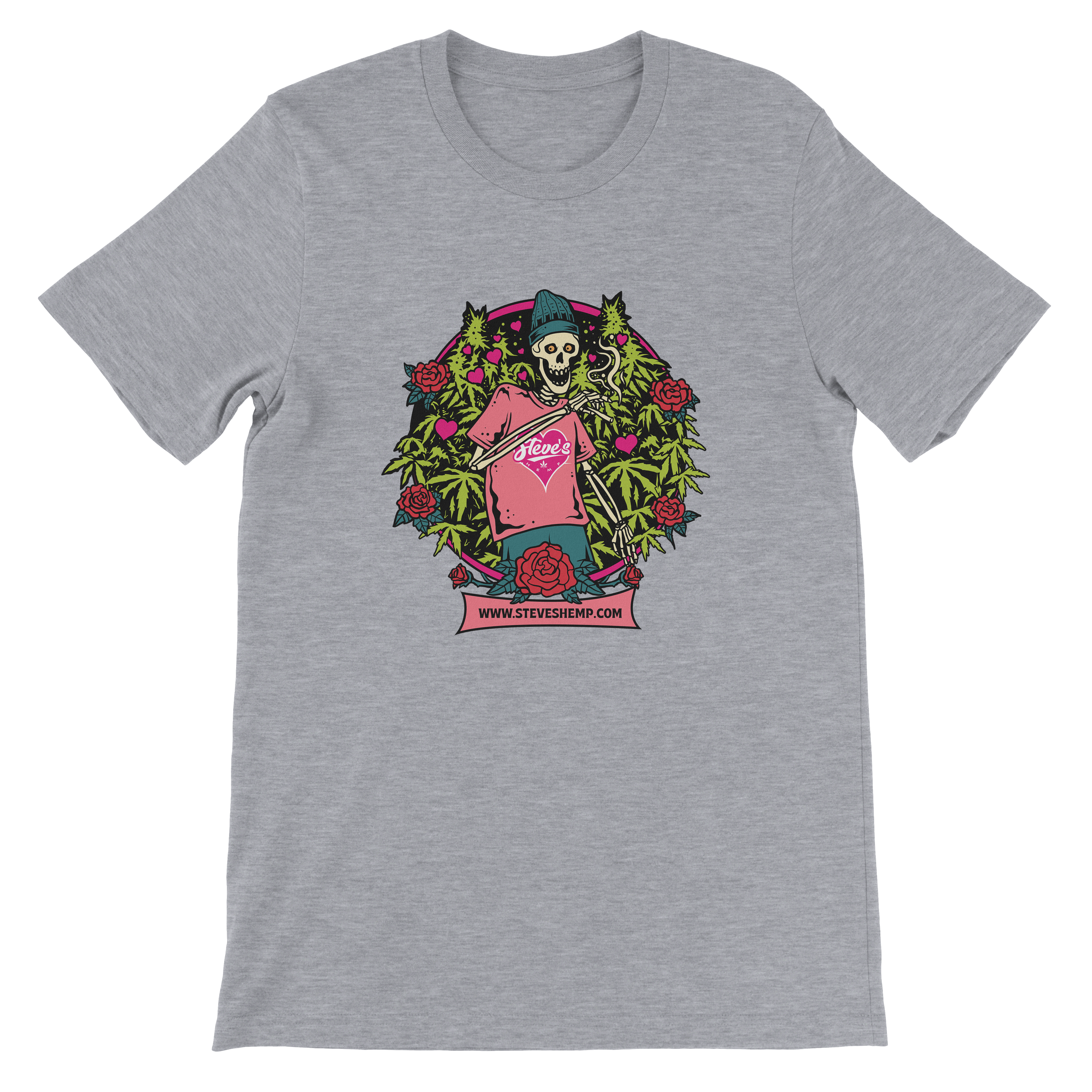 Valentine Skeleton T-Shirt - Steve's Hemp