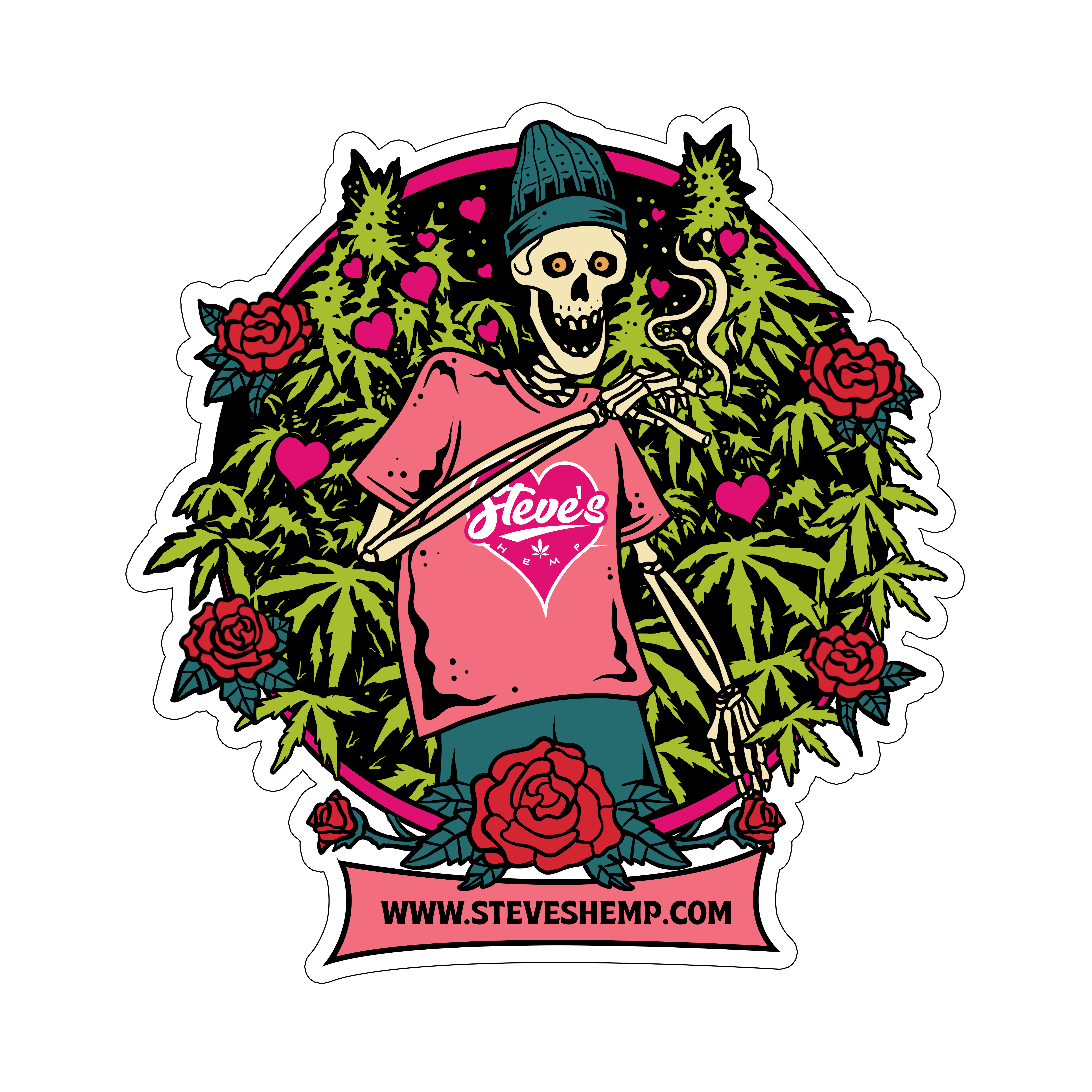 Stickers - Steve's Hemp