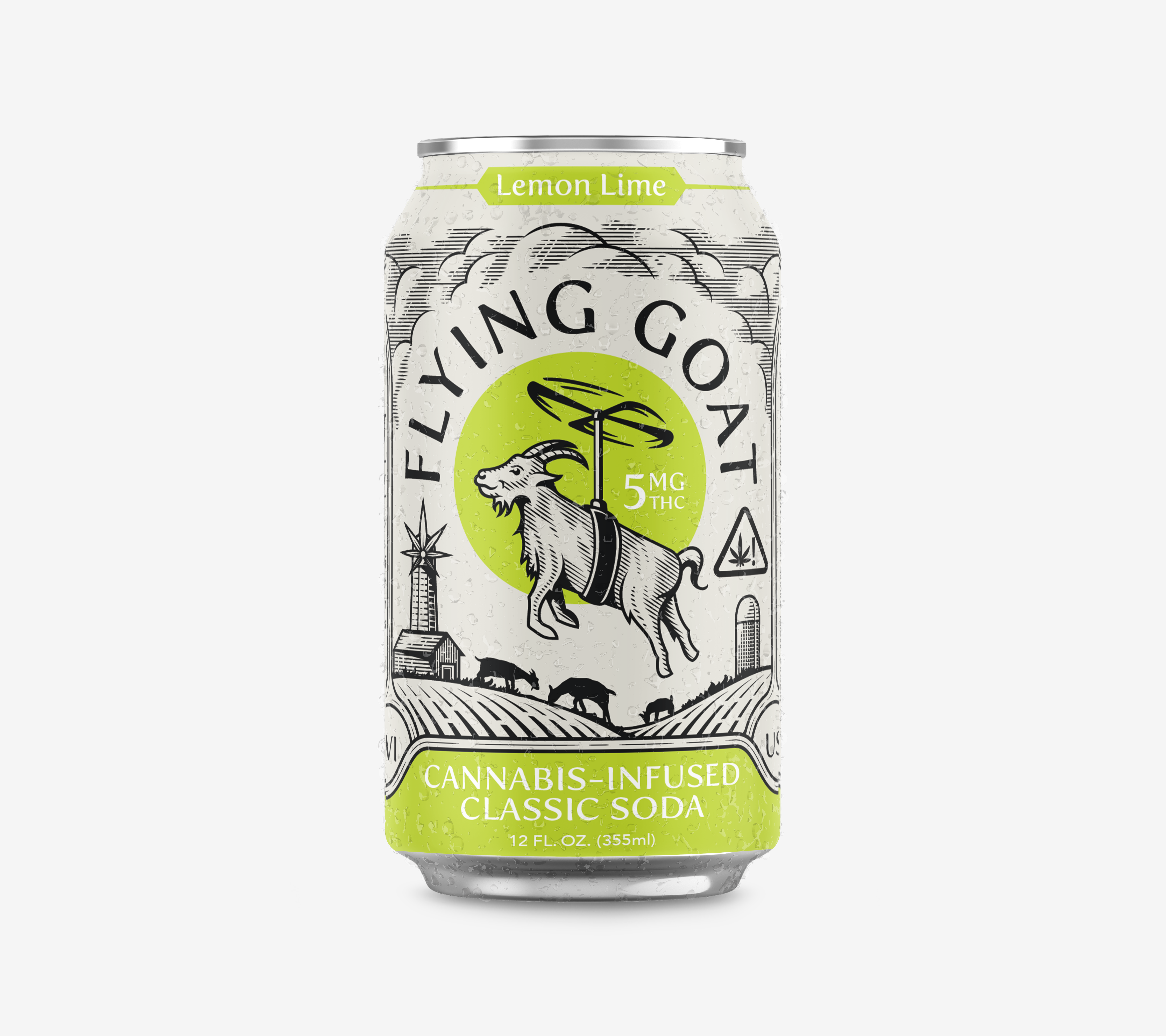 Flying Goat Soda - Steve's Hemp